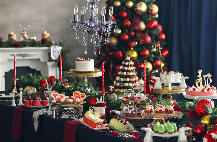 スイーツビュッフェ「アリスのクリスマス晩餐会」