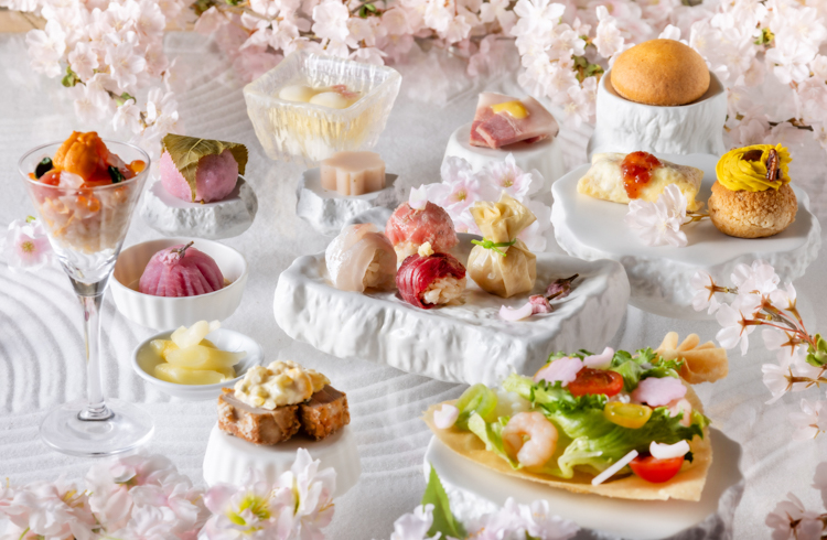 アフタヌーンティー風寿司ランチ「花蓮」